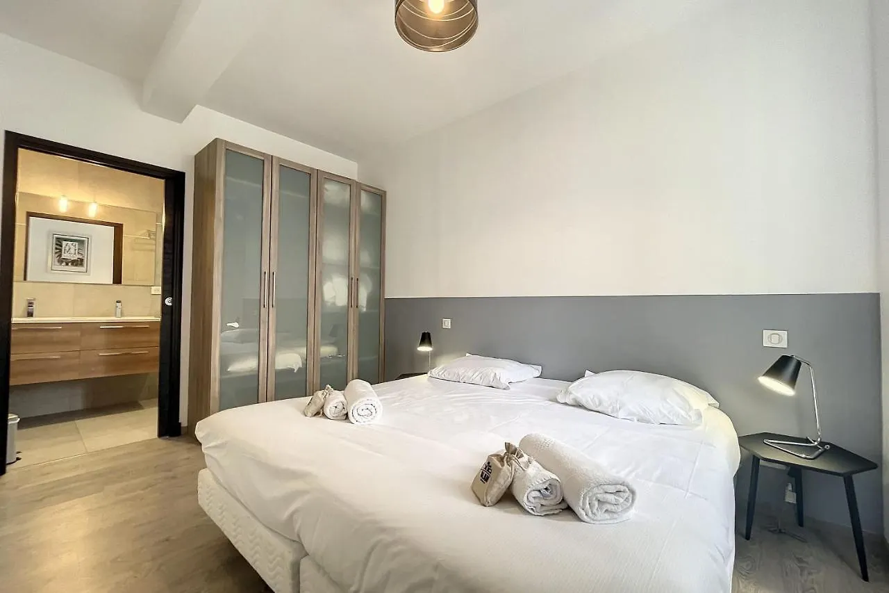 Brand New 2 Bedroom Gambetta Fully Renovated 2021- 5 Mns Palais By Olam Properties Канны 0*,  Франция