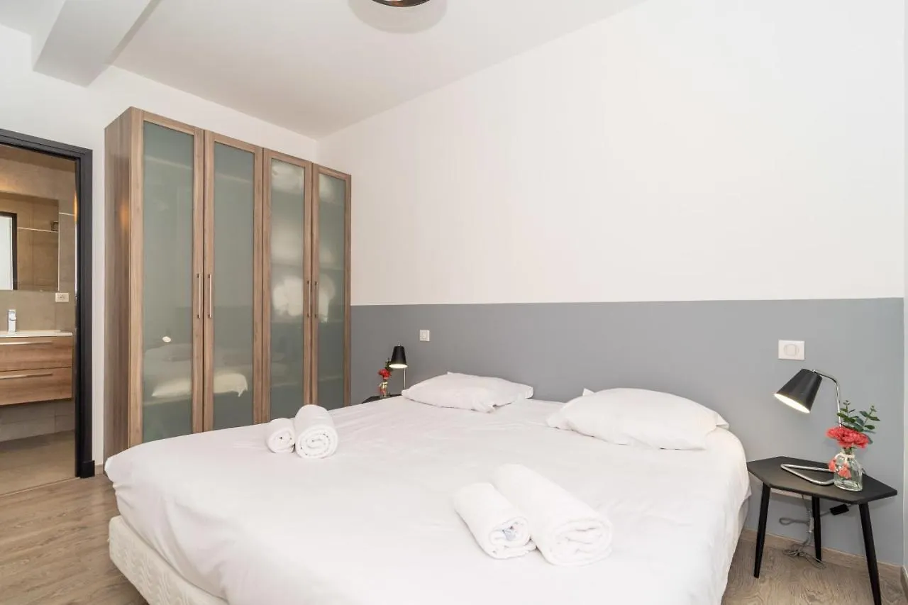 Brand New 2 Bedroom Gambetta Fully Renovated 2021- 5 Mns Palais By Olam Properties Канны 0*,  Франция